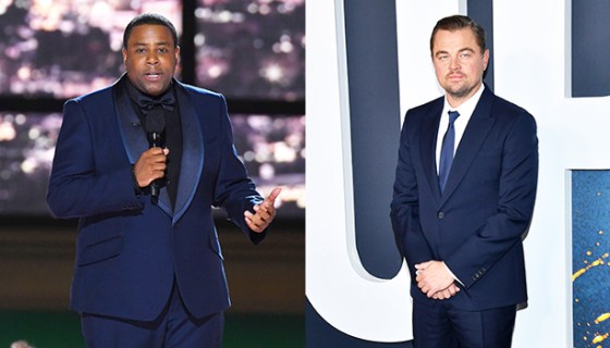 Kenan Thompson Leonardo DiCaprio Emmy Awards 2022