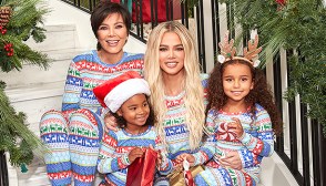 Kardashian Christmas photos