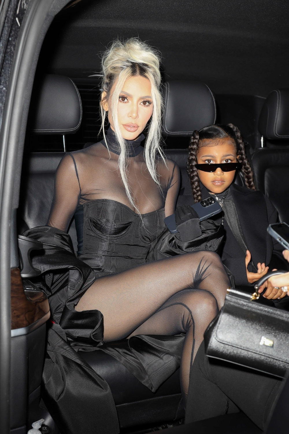 Kim Kardashian Wows In D&G Leopard Corset After Fashion Show