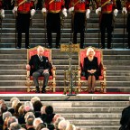 King Charles III, Accompanied By Camilla Queen Consort, Attends The Palace Of Westminster To Receive Addresses From Both Houses Of Parliament POOL