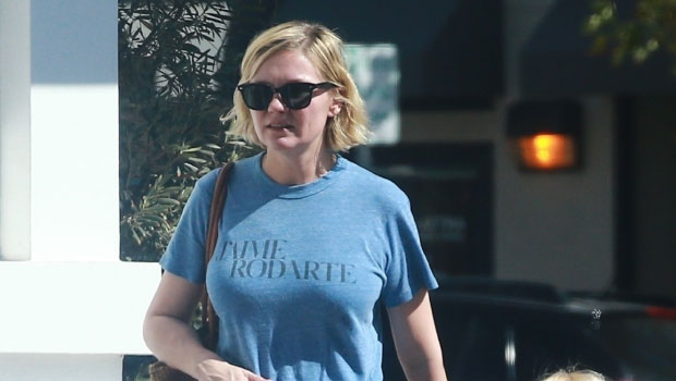Kirsten Dunst Holds Hands With Son Ennis, 4, In Rare