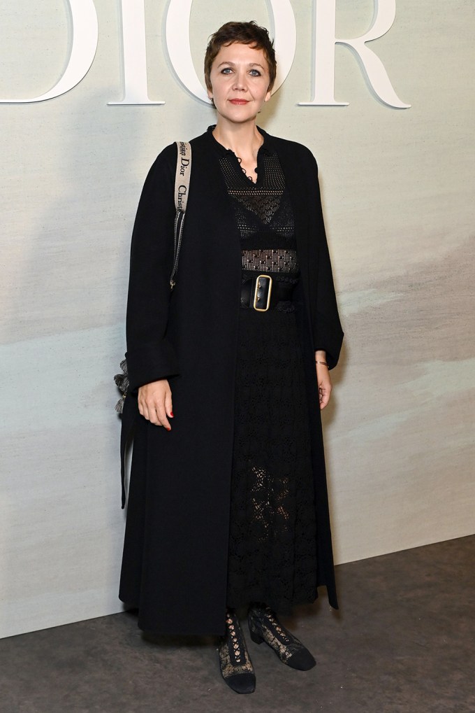 Maggie Gyllenhaal at Christian Dior