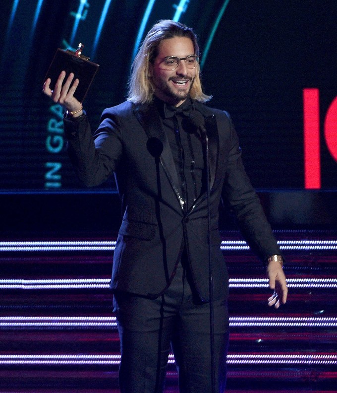 Maluma At the 2018 Latin Grammy Awards
