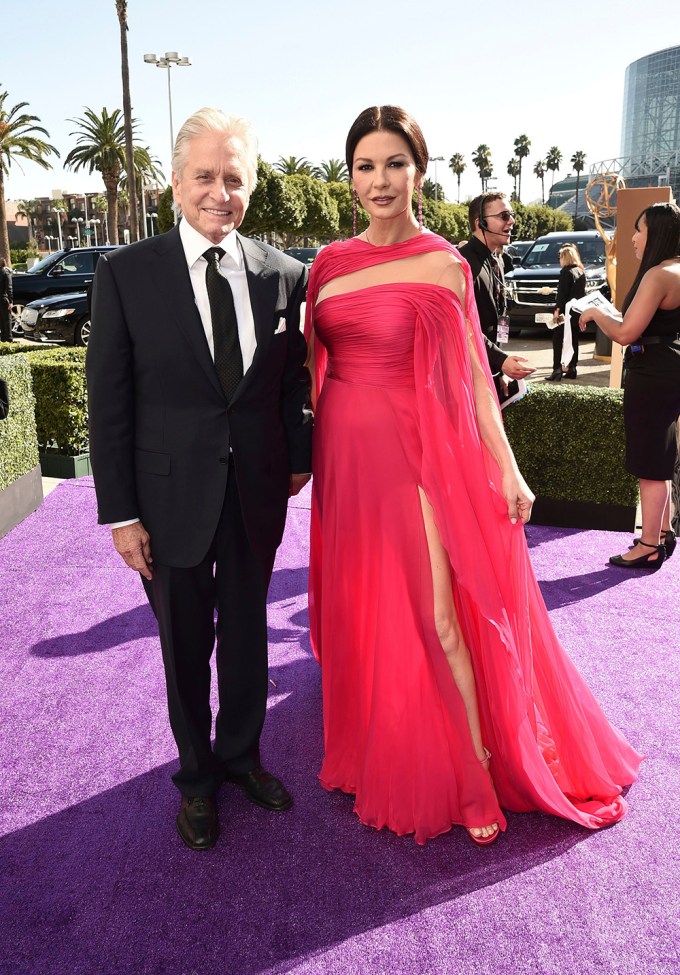 Michael Douglas & Catherine Zeta-Jones At The 2019 Emmys