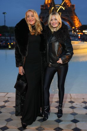 Jerry Hall and Georgia May Jagger
Saint Laurent show, Arrivals, Spring Summer 2023, Paris Fashion Week, France - 27 Sep 2022