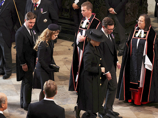 Princess Beatrice Husband Edoardo At Queen Elizabeth II s