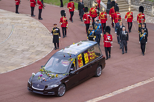 Pogrzeb królowej Elżbiety 