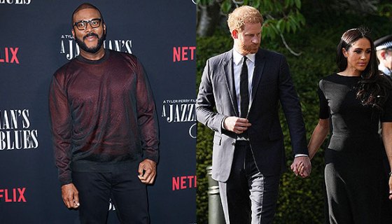 Tyler perry supports Meghan Markle Prince Harry
