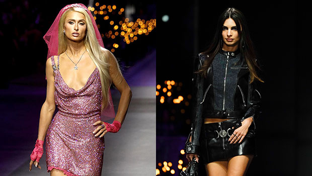 Paris Hilton Closes One of Versace's Most Nostalgic Runway Shows Yet -  Fashionista