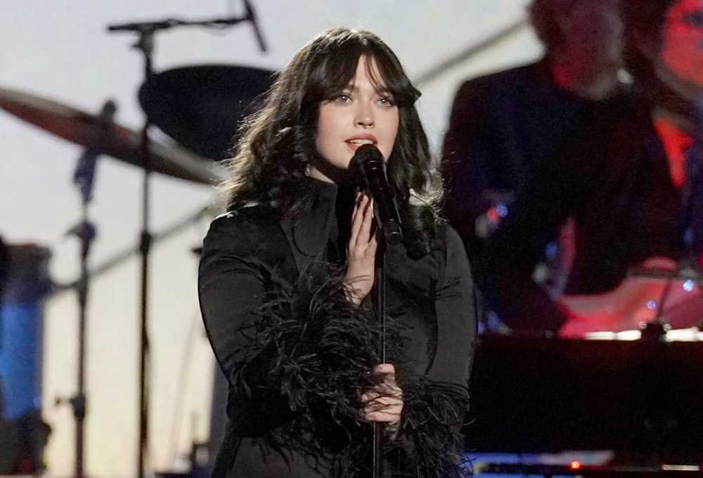 Violet Grohl performs "Help Me" astatine  the 31st yearly  MusiCares Person of the Year payment  gala honoring Joni Mitchell, astatine  the MGM Grand Conference Center successful  Las Vegas31st Annual MusiCares Person of the Year - Show, Las Vegas, United States - 01 Apr 2022