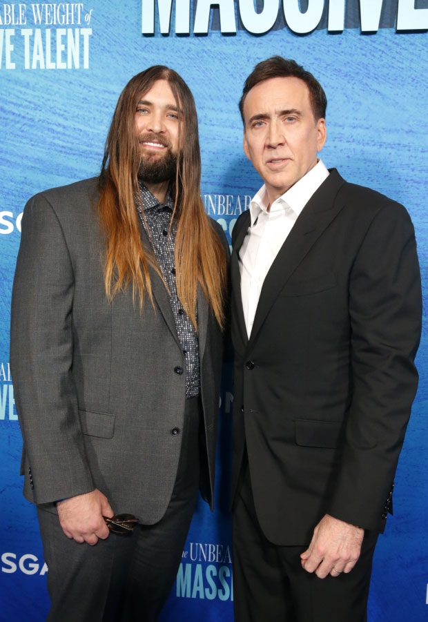 Nicolas Cage and Weston Cage