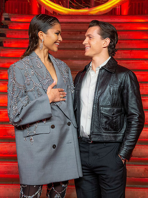 Zendaya and Tom Holland