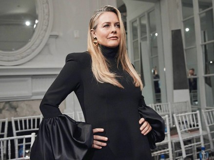 American actress, Alicia Silverstone, poses for photographers during a Christian Siriano show at the Fashion Week on in New York
Fashion Christian Siriano, New York, United States - 07 Sep 2022