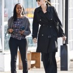 *EXCLUSIVE* Angelina Jolie enjoys a day of shopping with her daughter Zahara