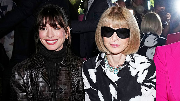 Anne Hathaway Brings Her ‘Devil Wears Prada’ Character To Life With Anna Wintour At NYFW
