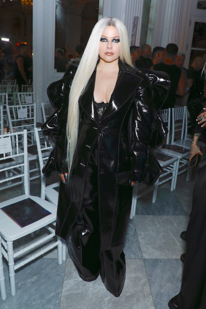 Avril Lavigne at NYFW in 2023