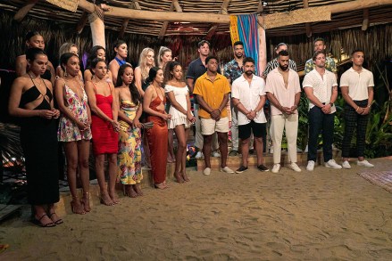 BACHELOR IN PARADISE - “803” – The cocktail party continues! As the rose ceremony approaches, the previously confident guys are realizing that holding the roses may not mean they have the advantage they expected. Once all is said and done, nine new couples begin a new day in the sun ready to move their relationships forward, but it wouldn’t be Paradise without a slew of new singles making their way to the beach! Best buds Aaron and James arrive ready to double-date their way to true love, and lovable hottie Rodney shows up with hearts in his eyes, putting the ladies’ jaws on the floor on “Bachelor in Paradise,” TUESDAY, OCT. 4 (8:00-10:00 p.m. EDT), on ABC. (ABC/Craig Sjodin)BACHELOR IN PARADISE