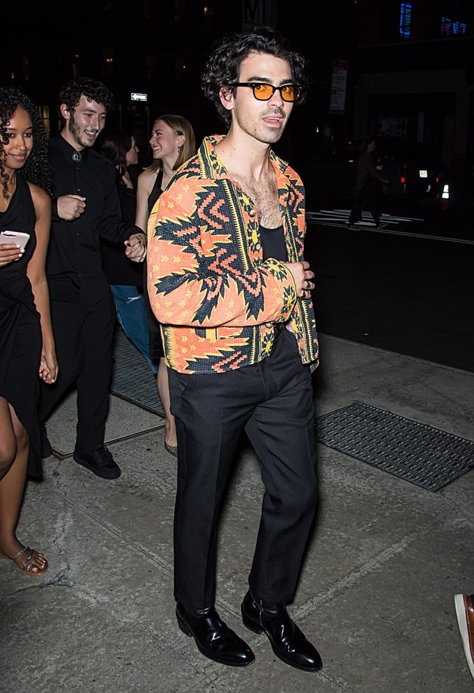 Joe Jonas looking stylish