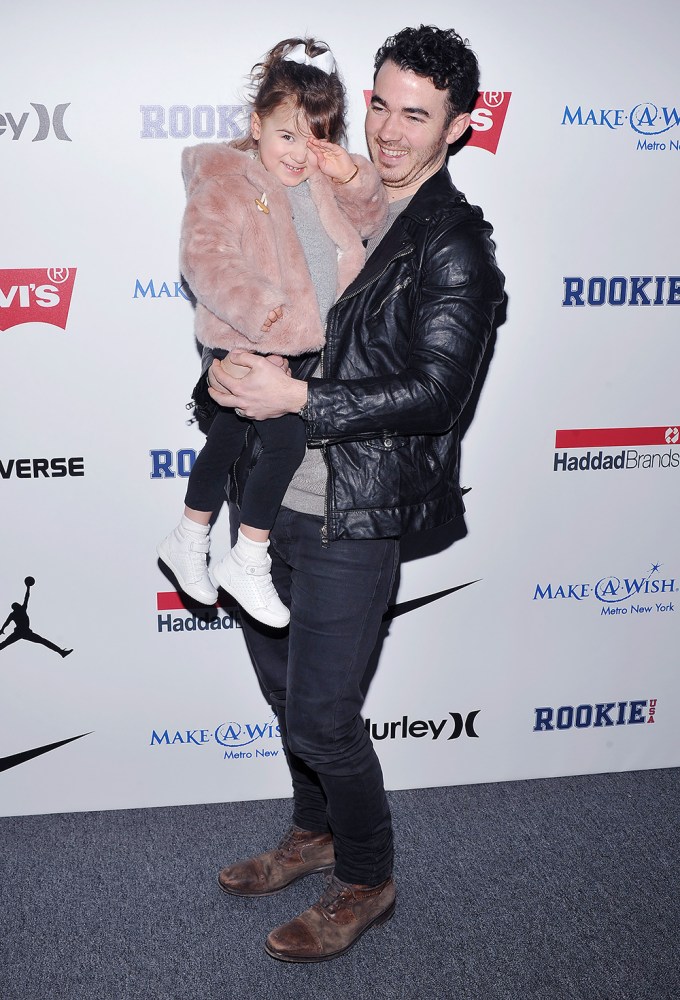 Kevin Jonas & Daughter Alena