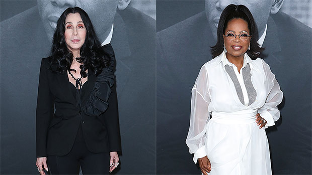 Cher & Oprah Winfrey Make Rare Red Carpet Appearances At ‘Sidney’ LA Premiere