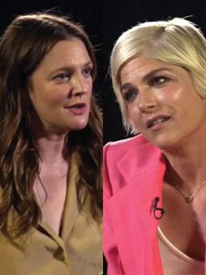 Drew Barrymore Sex Porn Real - Drew Barrymore & Selma Blair On Death Threat Letters: Video â€“ Hollywood Life