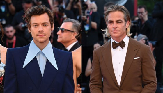 Harry Styles and Chris Pine