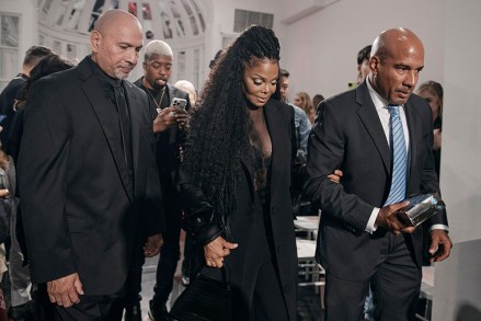Janet Jackson, center, leaves a Christian Siriano show during the Fashion Week on in New York
Fashion Christian Siriano, New York, United States - 07 Sep 2022