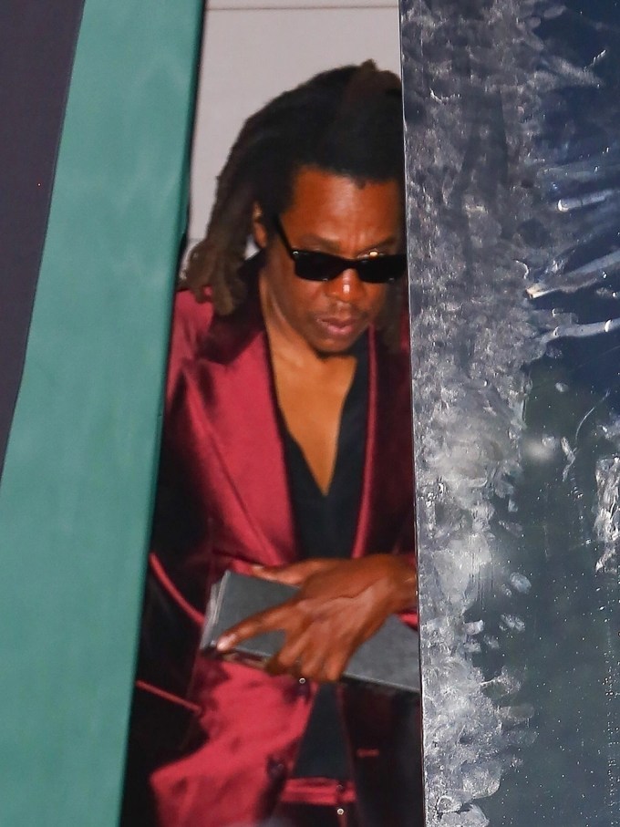 Jay-Z at Beyonce’s 41st Birthday