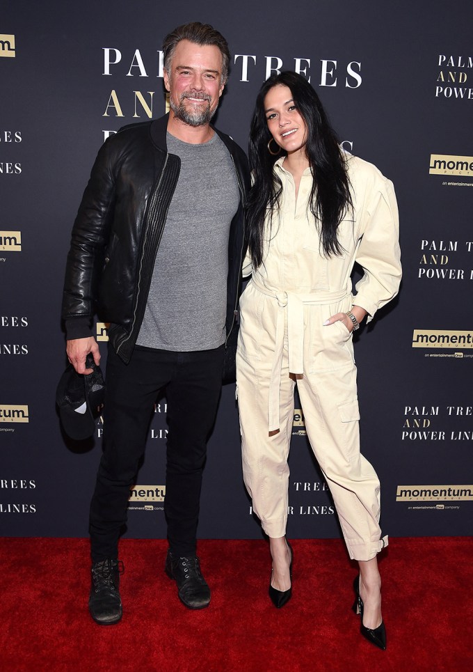 Josh Duhamel & Audra Mari at the ‘Palm Trees and Power Lines’ premiere