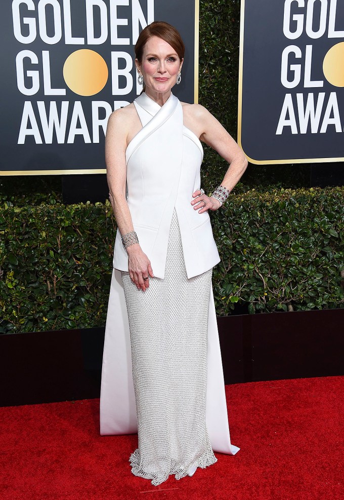 Julianne Moore at the 2019 Golden Globe Awards