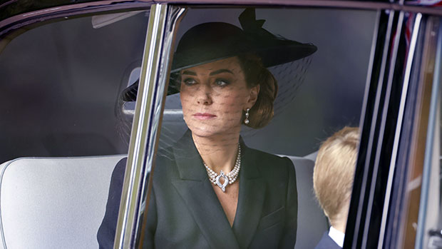 Kate MIddleton’s Jewelry At Queen Elizabeth Funeral Belonged To Queen – Hollywood Life