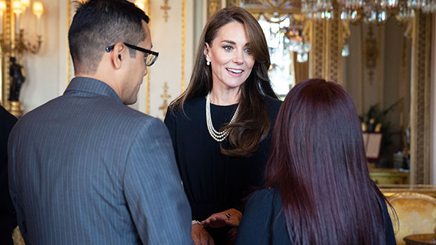 Kate Middleton Honors Queen Elizabeth By Wearing Her Pearl Necklace To State Reception