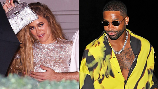 Khloe Kardashian & Tristan Thompson Have Awkward Run-In At Beyonce’s 41st Birthday Party: Photos