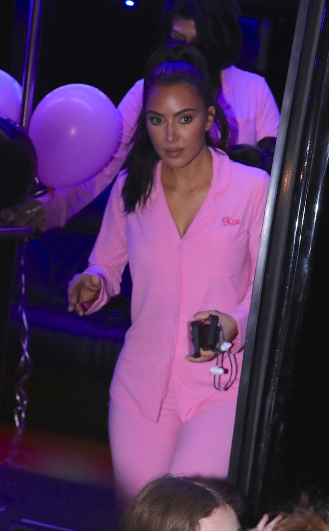 Kim Kardashian At North’s 10th Birthday Party