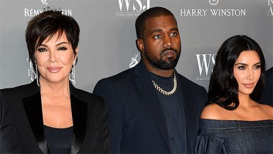 Kris Jenner Kanye West Kim Kardashian