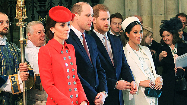 Meghan Markle & Kate Middleton Reunite To Support Harry & William At At Queen’s Memorial