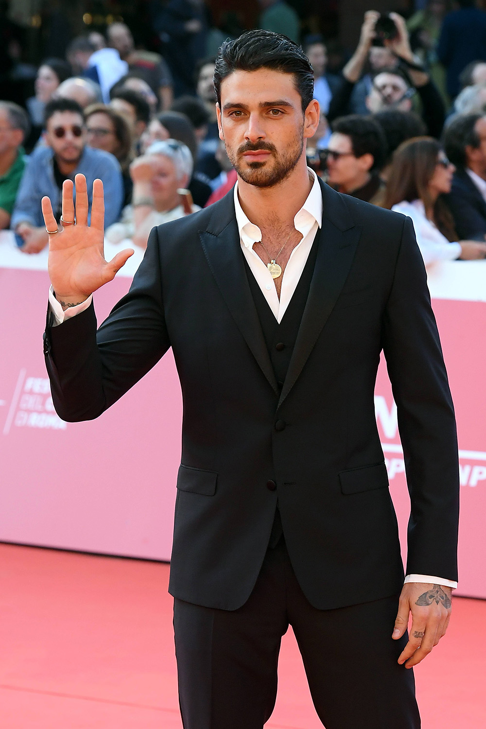 'Bar Giuseppe' premiere, Rome Film Festival, Italy - 18 Oct 2019