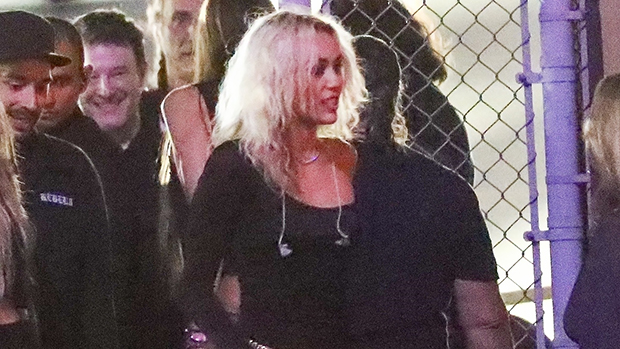Miley Cyrus Rocks Little Black Dress As She Resurfaces At Taylor Hawkins Tribute