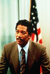 Editorial use only
Mandatory Credit: Photo by ITV/Shutterstock (764294ha)
'Clinton and Nadine' [Blood Money] TV Film - 1988 - 
Dorsey Pratt (Morgan Freeman)
GTV ARCHIVE