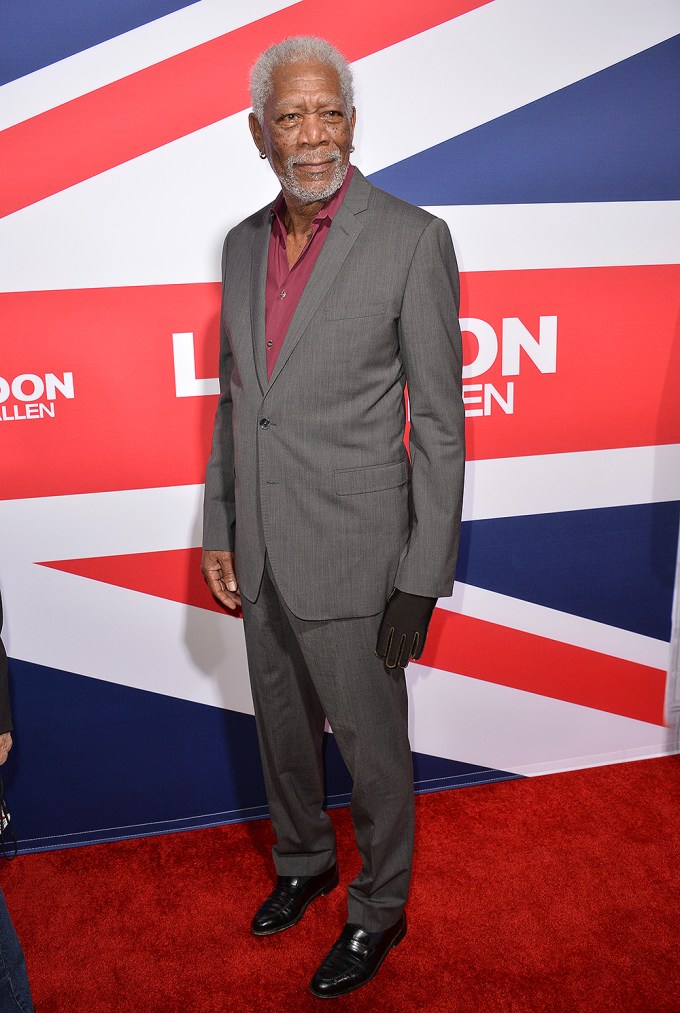 Morgan Freeman At The Premiere Of ‘London Has Fallen’