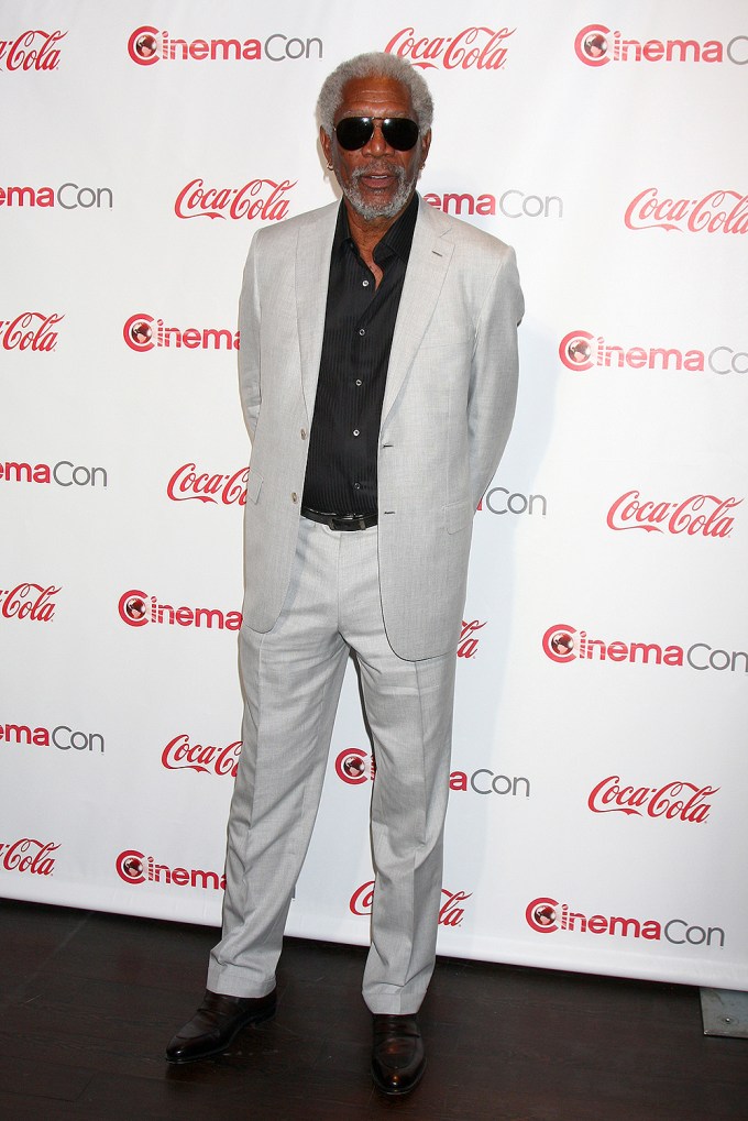 Morgan Freeman At CinemaCon 2013