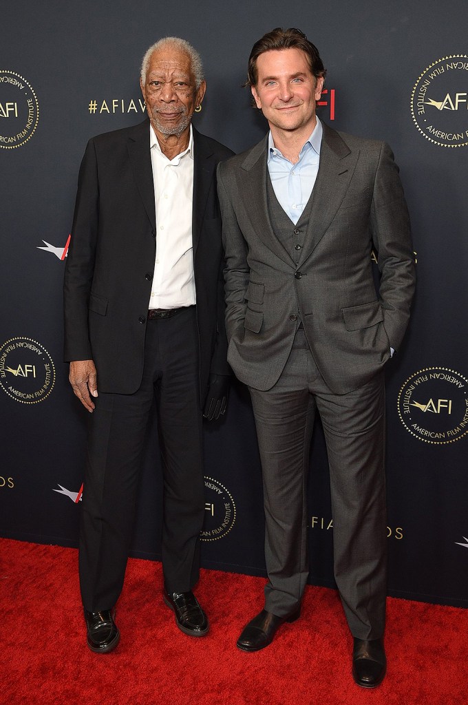 Morgan Freeman & Bradley Cooper In 2022