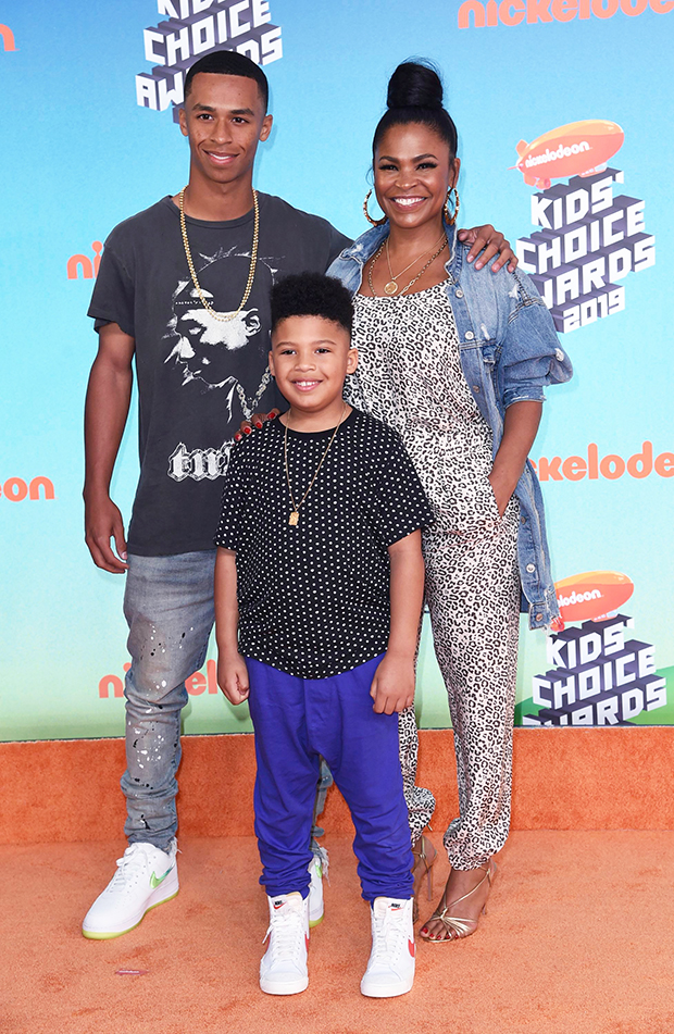Nia Long With Her Sons Ss Embed 