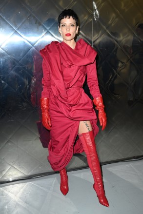 Halsey Vivienne Westwood show, Front Row, Spring Summer 2023, Paris Fashion Week, France - October 1, 2022