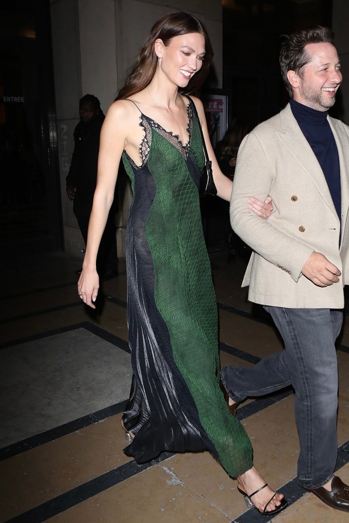 Karlie Kloss leaves Victoria Beckham’s after-party