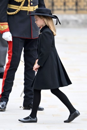 Princess Charlotte
The State Funeral of Her Majesty The Queen, Service, Westminster Abbey, London, UK - 19 Sep 2022
