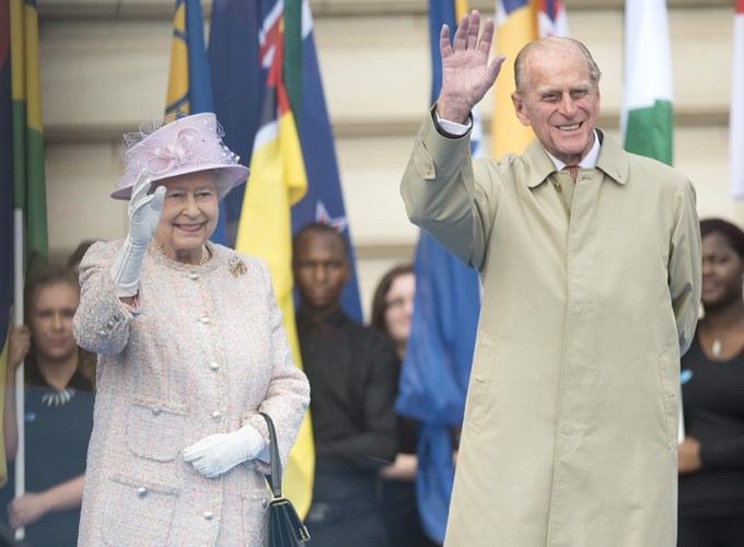 The Queen & Prince Philip In 2013