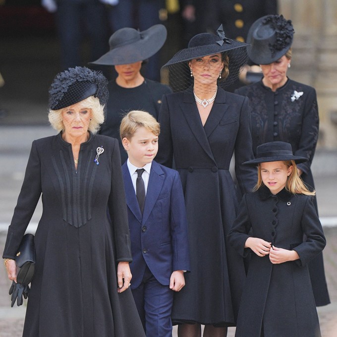 Princess Catherine with her family