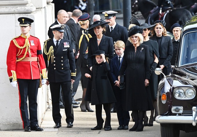 Royal Family Leaves The Funeral