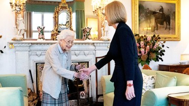 queen elizabeth, liz truss